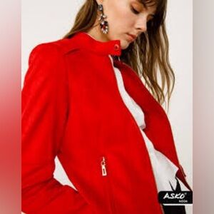 Banana Republic Vibrant Red Jacket